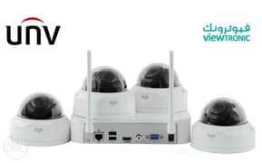 Uniview Wireless Surveillance Cameras Kit 0