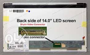 14.0 LED 30 pin HD For HP 8440P شاشة لاب توب اورجينال 0