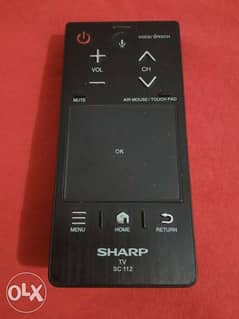 Sharp Voice Touch Pad Remote Control SC112 Sharp LED TV 0