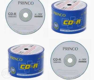 1000 CD princo original packed نسخ أصلية مطبوعة على السي دي علامة ماىي