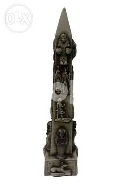 تمثال تماثيل مسلة فرعونية 37 سم 8