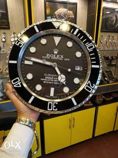 ساعة حائط Watch Rolex Submariner Black 0