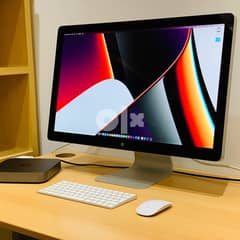 Apple Thunderbolt Display 27 تعمل علي جميع اجهزة ماك الجديدة Mac  M1