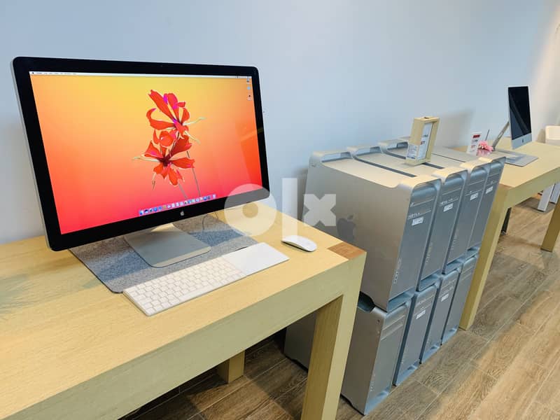 Apple Thunderbolt Display 27 تعمل علي جميع اجهزة ماك الجديدة Mac  M1 5