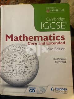 cambridge igcse math books third edition 0