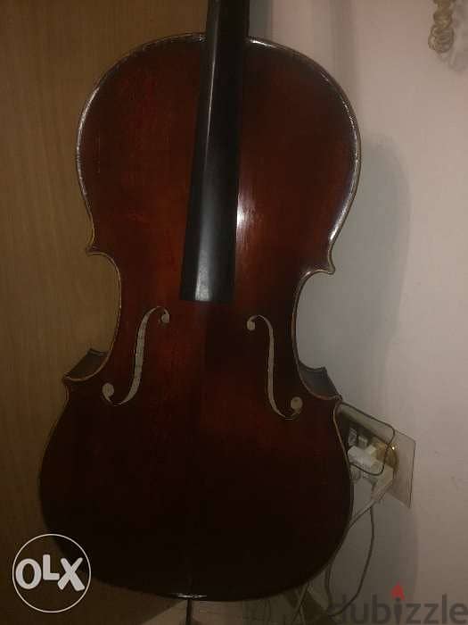 Antique German Cello 1890 4/4 تشيللو شيللو الماني قديم اصلي نادرة 2