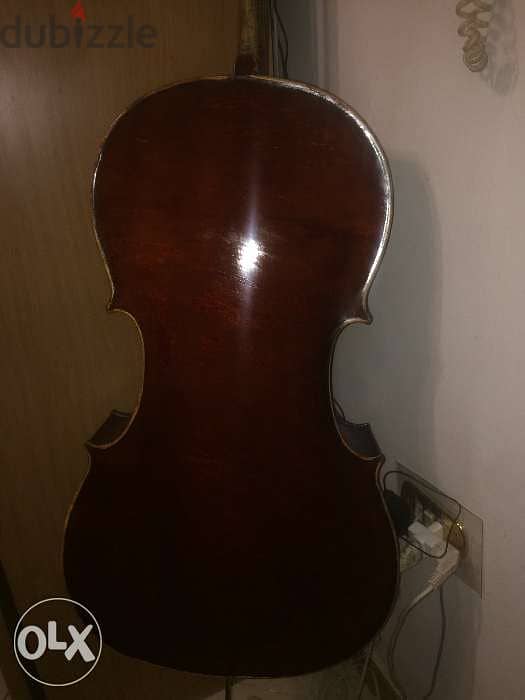 Antique German Cello 1890 4/4 تشيللو شيللو الماني قديم اصلي نادرة 3