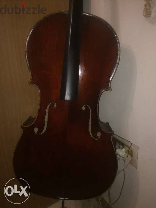 Antique German Cello 1890 4/4 تشيللو شيللو الماني قديم اصلي نادرة 4