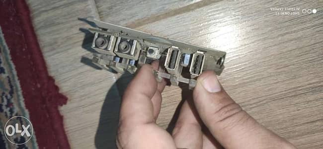 كارت شاشة ورمات وكارت لان وبريسوسر وراكة usp
