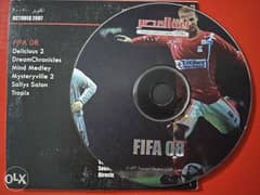 إسطوانة ألعاب الكومبيوتر FIFA 08 0