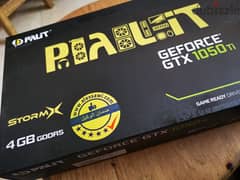 كارت شاشة جديد متبرشم  Palit GTX 1050ti StormX 4G DDR5