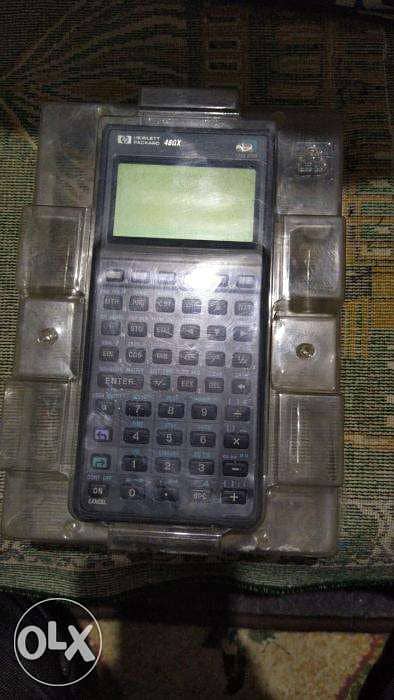 vintage graphing scientific calculators HP 48gx HP 48sx 4