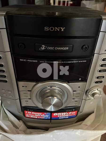 cd cassette player جهاز سي دي سوني 1