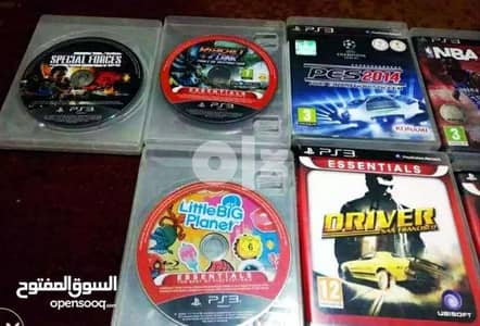 سيديهات العاب بلايستيشن  PS 3  أصلية