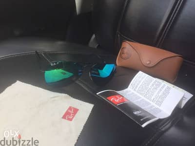 نظارة Ray ban من ايطاليا Copy - Polarized معاه كل حاجتها