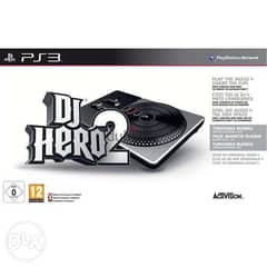 DJ HERO 2 with turntable controller USED for ps3