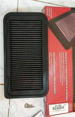 K&N Engine Air Filter, excellent condition For corolla 2006 0