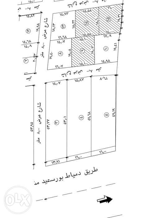 مسطح ارض فضاء ٦٠٠ م تصلح لكافة الاغراض التجارية والصناعية 0