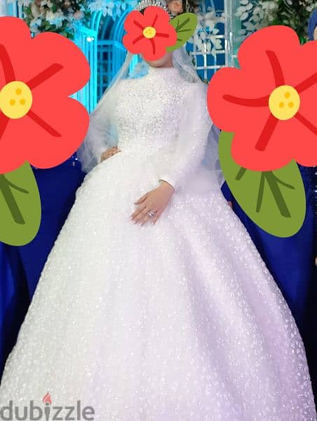 فستان زفاف محجبات 1