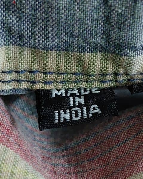 قميص قطن رجالى جديد ١٠٠% وارد الهند ، براند ماركه Unwind 1