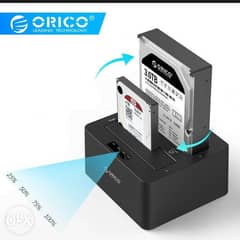 Orico 6629US3-C USB 3.0 Hdd Enclosure - For 2.5 3.5 Inch - Black 0