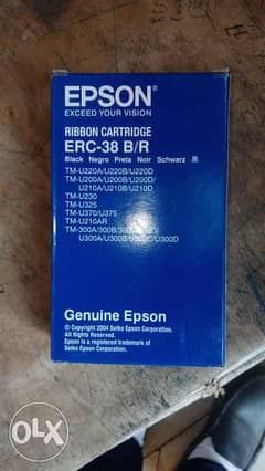 Ribbon printer Epson ERC 38 original 0
