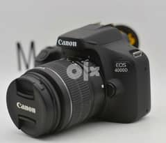 كاميرا كانون 4000D بلينس 18.55 isiii شتر 2k 0