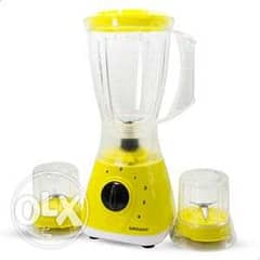 Grouhy EH-G-033201-SW. E Blender With 2 Grinders 400 Watt Yellow "خلاط" 0