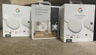 سعر خاص للجملة Chromecast with Google TV وارد من امريكا متبرشم 0