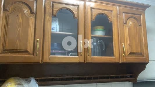 مطبخ خشب شبه جديد
