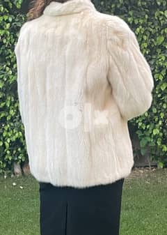White french mink coat George V size 40 (french, fourrures) 0