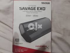 Hyperx  Savage EXO SSD portal Solid State Drive 960 GB 0