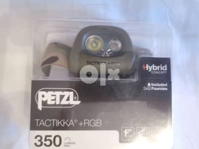 Headlamp Petzel Tactikka +RGB