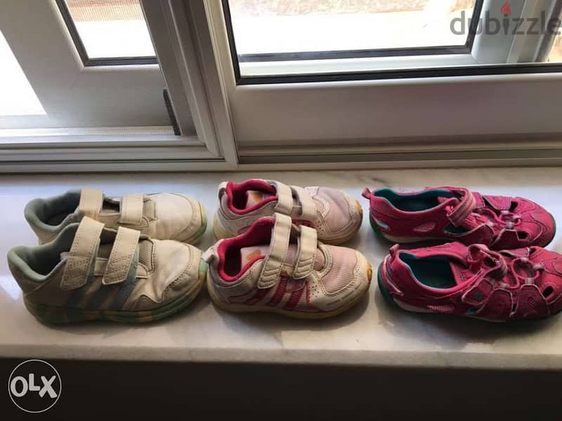 adidas and Reebok kids shoes 1