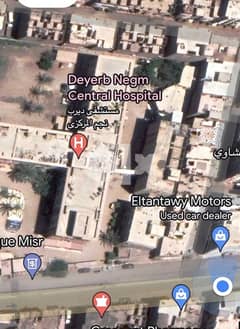 بيت للبيع على الطريق مباشرة امام المستشفى بديرب نجم 0