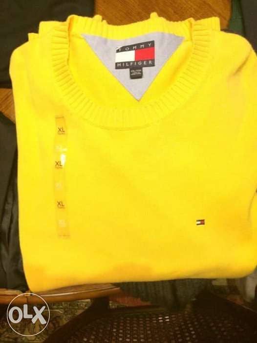 Tommy pullover XXL yellow 0