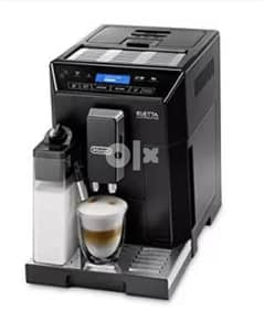‏Coffee machine Delongi Eletta Black ECAM44.660. B داخل الضمان 0