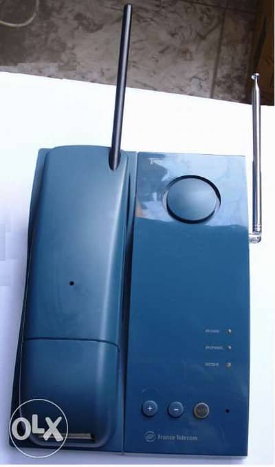 تليفون لاسلكى جديد فرنسى لا يعمل     Wireless Phone France Telecom