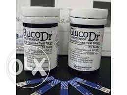 شرائط تحليل السكر جلوكو دكتور شرائط قياس سكر 100ق Gluco Dr
