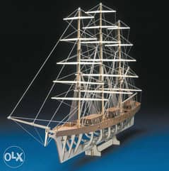 بزل خشبي تعليمي شكل السفينه – Wood Sailing Nautical Ship Model 0