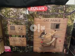 Cat scratch post and playhouse 0