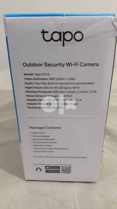 Tapo C310 - Outdoor Security Wi-Fi Camera 0