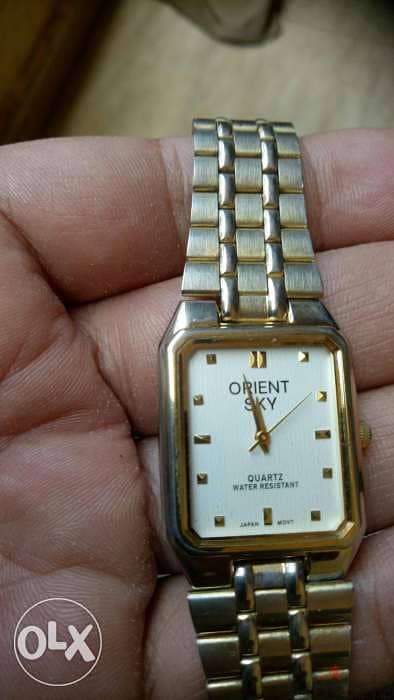 ساعة اورينت سكاي بحالة ممتازة للبيع لعدم الحاجة اليها 0