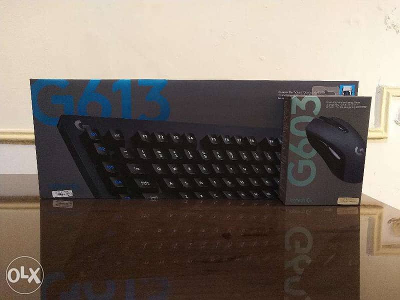 Logitech G613 Mechanical Gaming Keyboard + G603 Wireless Gaming Mouse 5