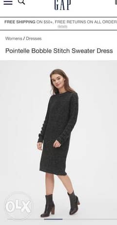 Gap sweater dress
