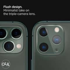 2x camera protective glass, midnight green for iPhone 11 Pro / Pro Max 0