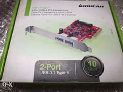 USB 3.1 Card - 2 Ports From USA 0