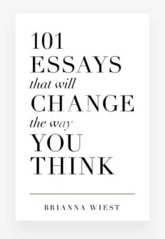 101 essays that will change the way you think book 0