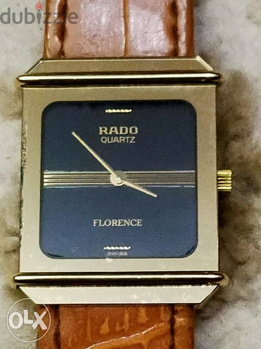 ساعة رادو فلورنس سويسري اصلي بحالة ممتازة بالعلبة الأصلية شغل سويسري 3