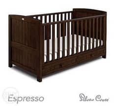 Silver Cross crib (espresso cot)